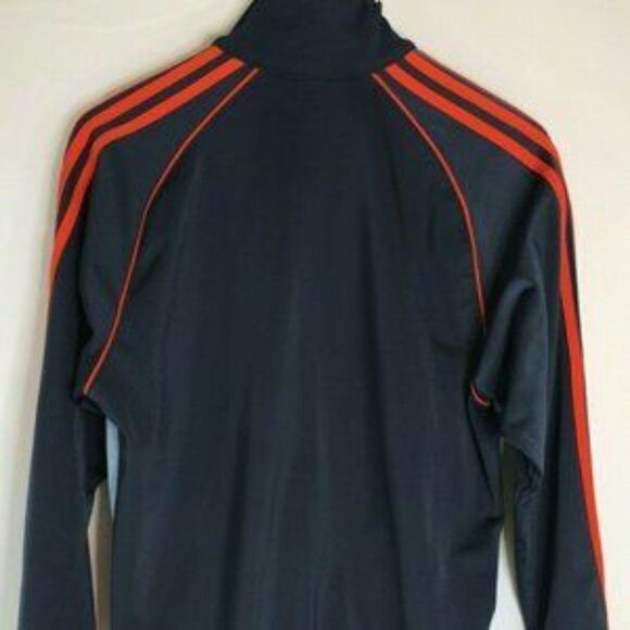 Adidas Youth Jogger Jacket Full Zip w/Pockets Blue - Picture 2 of 4